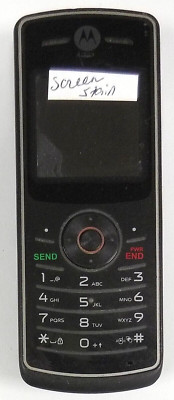 Motorola W series W175g - Black ( TracFone GSM ) Cellular Phone