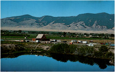 Ruby Valley Koa Kampgrounds Alder Montana MT 1960s Chrome Postcard Photo