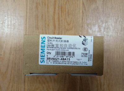 Siemens 3RV6021-4BA15 3RV60214BA15 14-20A Circuit Breaker -New Ship *UP