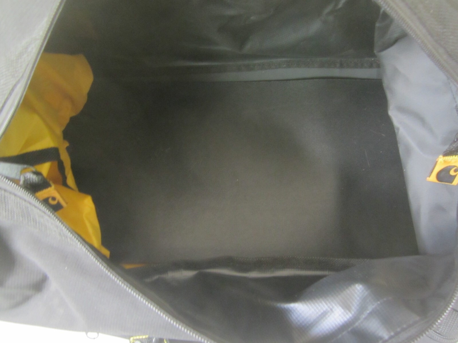 Carhartt Duffle Bag Lightweight Canvas Travel Gear Solid Black 20in