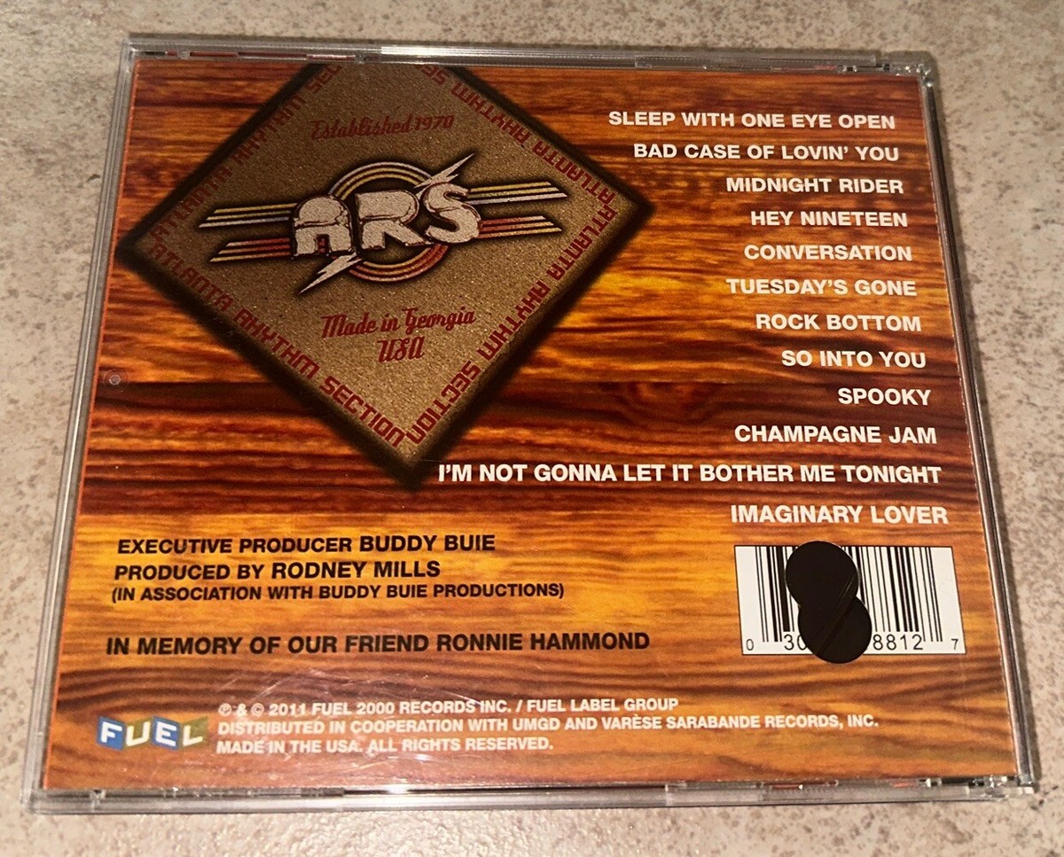 Atlanta Rhythm Section With All Due Respect CD Rare OOP 2011 Fuel