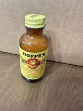 Vintage Hoppe's No. 9 Nitro Powder Solvent 2 oz. Partial Bottle 90% Full NICE!!!