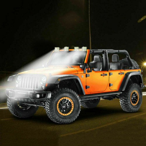 4X LED Work Light Flood Spot Lights 48W 16LED For Truck Off Road Tractor 12V ERM - Imagen 11 de 12
