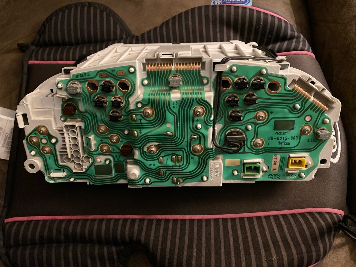 1999-2000 Honda Civic SI Em1 OEM Gauge Cluster 100138 | eBay