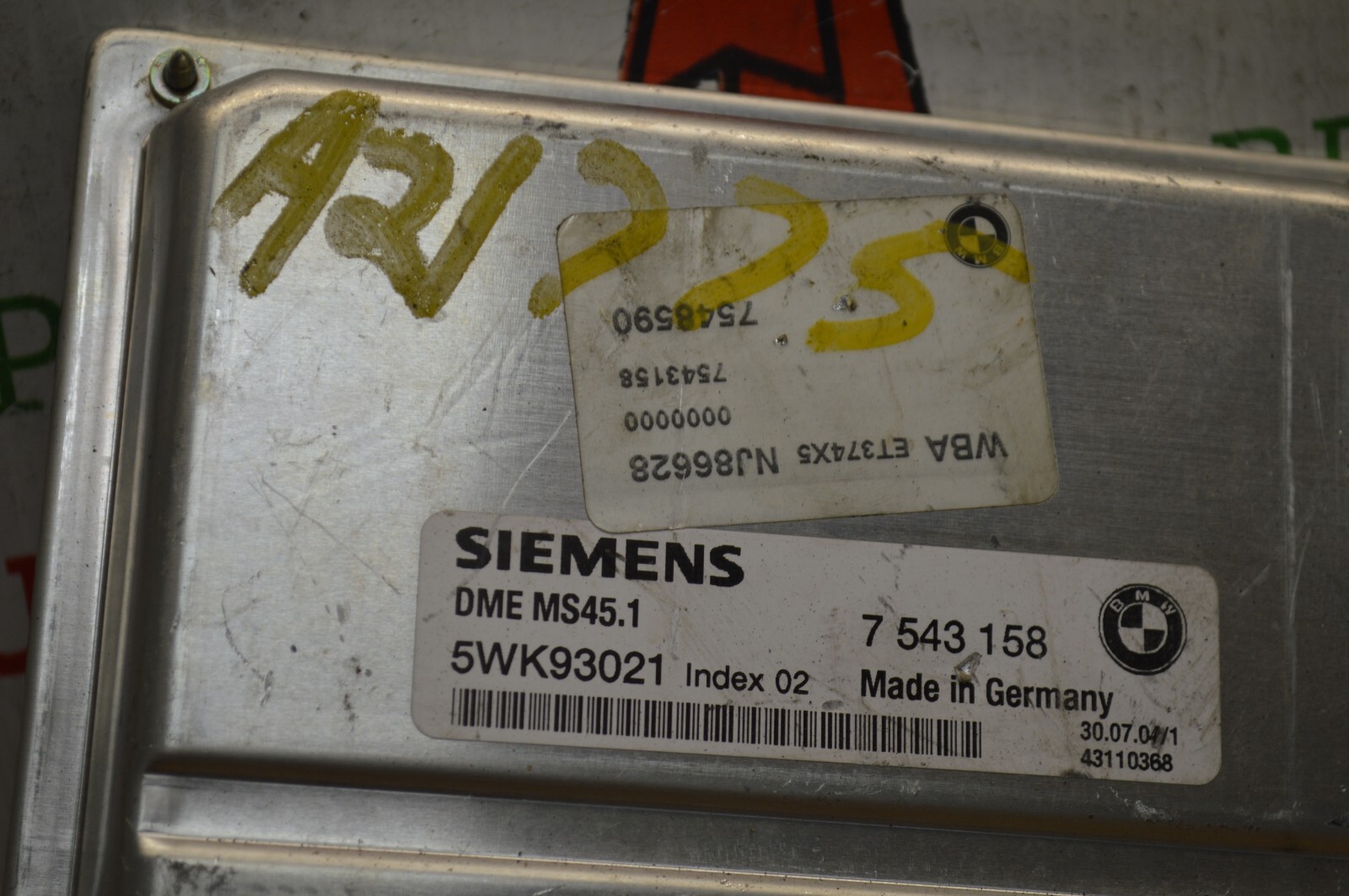 05 BMW 325 X3 Other Models ECM ECU Module 7543158 for sale online  