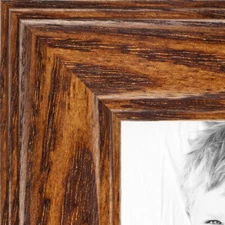 ArtToFrames .875" Custom Poster Frame  Honey Oak  4380 Large