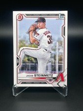 Jacob Steinmetz 2021 Bowman Draft BD-83 1st Bowman Paper  Arizona Diamondbacks