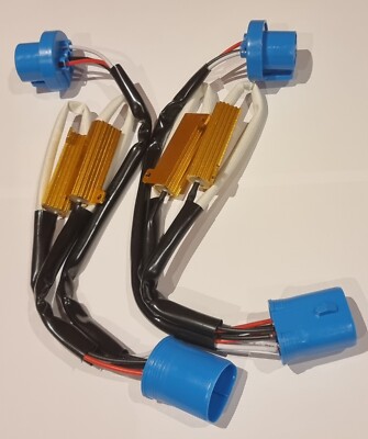 9007 (HB5) 9004 HID & LED 50W 8OhJ Widerstand Relais Kit Kabelbaum Adapter