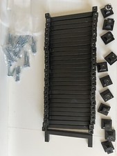 6 Inch Cabinet Handles - Black - 27 Count