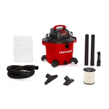 CRAFTSMAN CMXEVBE17595 16 Gallon 6.5 Peak HP Wet Dry Shop Vacuum