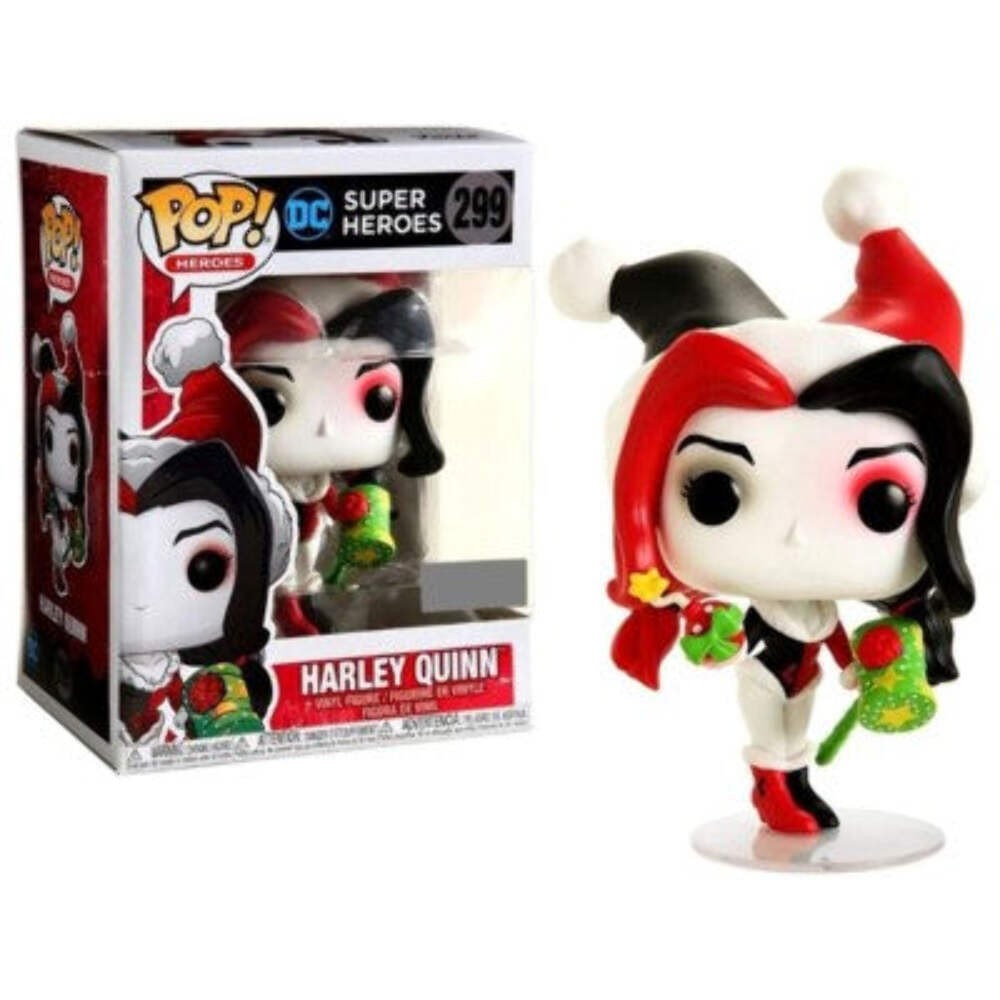 Funko Pop! Dc Super Heroes Harley Quinn (Santa) Exclusive #299