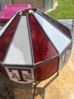 Texas A&M University Stained Glass Lamp Shade Super Rare Must See Photos — photo 10