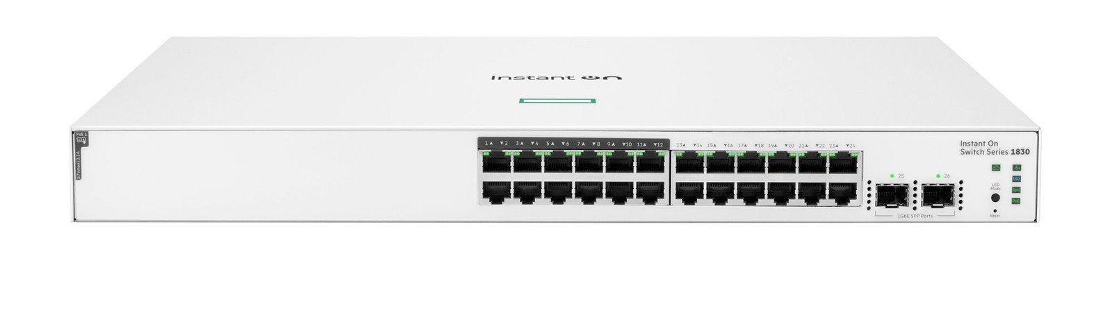 HPE Aruba Networking Networking Instant On Switch 24p Gigabit CL4 PoE 2p SFP 195