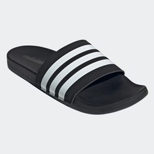 adidas Women's Adilette Comfort Slide - BLACK Select Size: 6-13 FAST SHIPPING