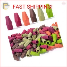 Mr. Pen- Pencil Erasers Toppers, 120 Pack, Late Harvest Color Scheme, Latex Free