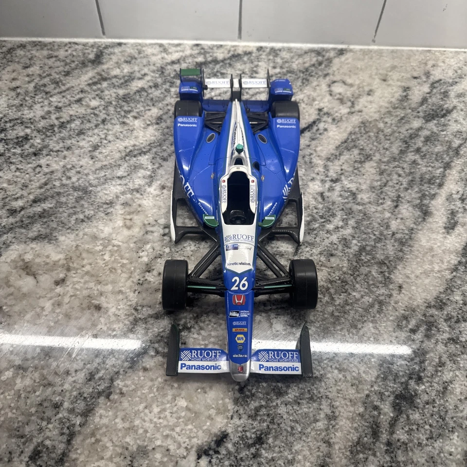 Greenlight 2017 Indy 500 Champion #26 Takuma Sato 1:18 Scale Diecast Ltd Edition - Image 2 of 4