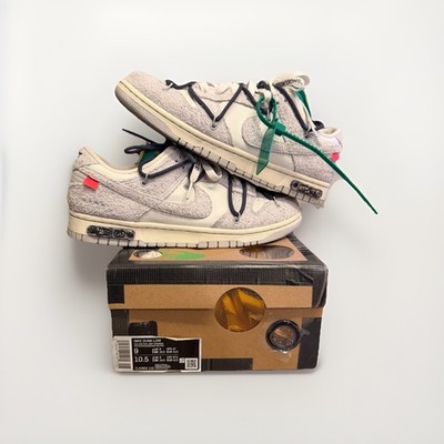 Size 9 - Off-White x Nike Dunk Low Lot 20 of 50