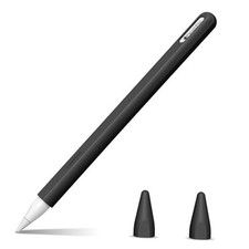 Silicone Sleeve for Apple Pencil Pro  Apple Pencil 2nd Generation, Black