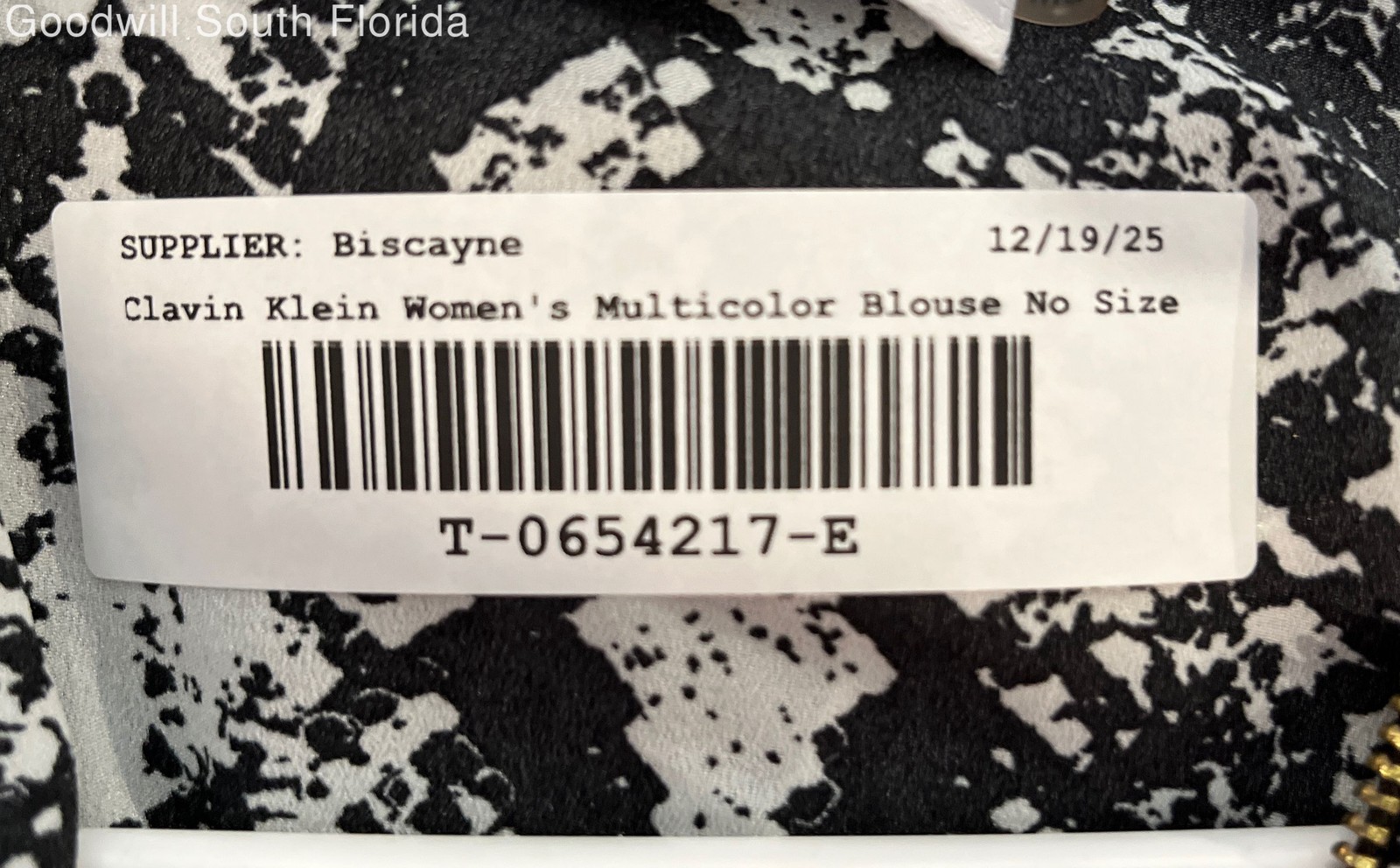 Calvin Klein Womens Multicolor Python Print 3/4 S… - image 4