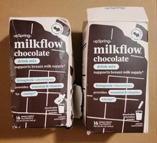 UpSpring Milkflow Chocolate Drink Mix 27 Packets Breast Milk Lactation READ MORE