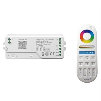Dr03W Tuya SPI WLAN RGB-LED-Controller Dimmer Funktioniert mit   Home 9393