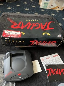 Atari Jaguar Console - Tested - Great Condition Boxed Power, Cables Retro 🎮