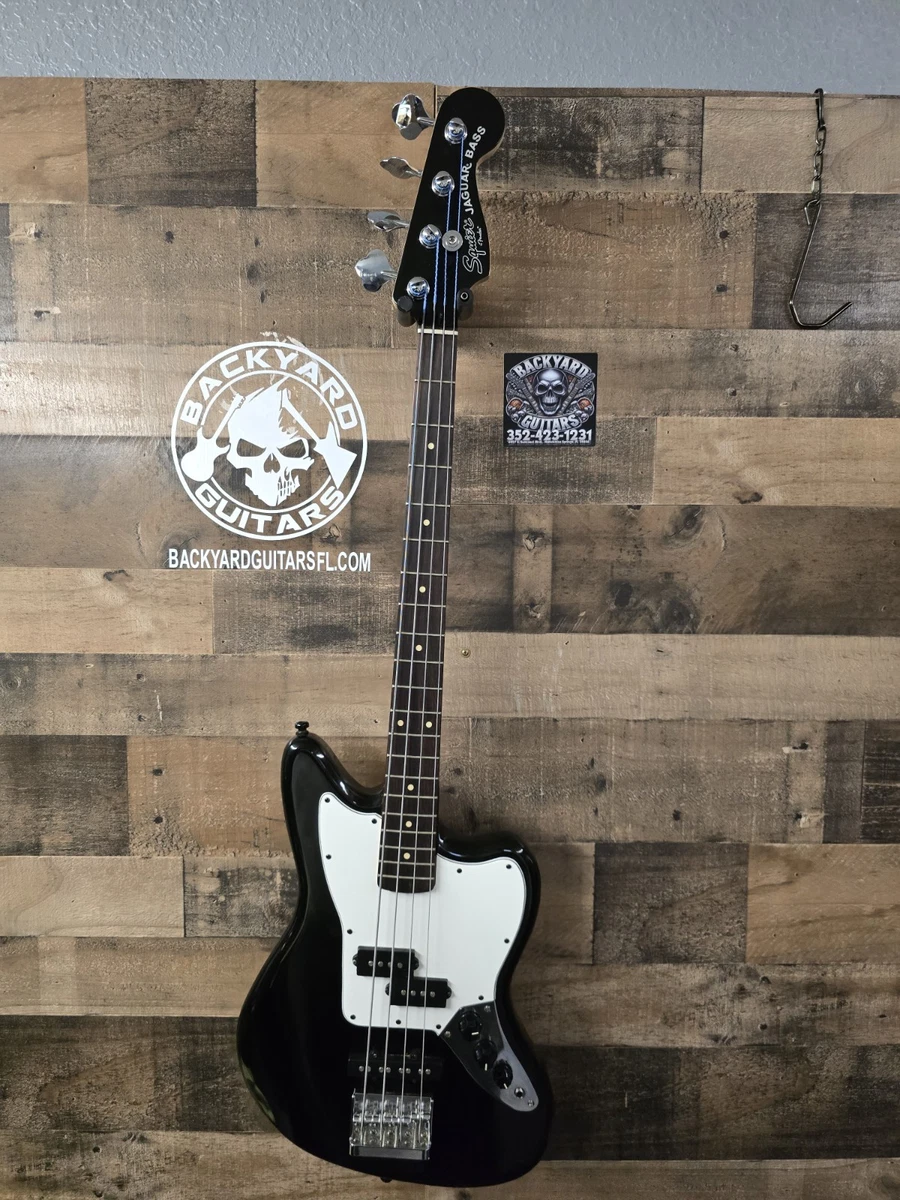 【最終値下】☆Squier by Fender Jaguar Bass ブラック Squier by Fender Affinity Series Jaguar Bass H Maple Fingerboard