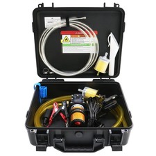 12V Electric Fuel Transfer Pump 110 GPH Gasoline Diesel Oil Pump Transfer Kit