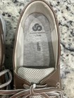 Woman’s Cloudsteppers CLARKS BOAT LOAFERS BEIGE/Brown Herringbone Size 8 — photo 2