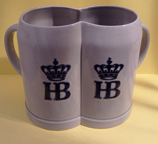 Bierkrug 1 ltr. Orginell selten HB München Oktoberfest Sammlung Hofbräuhaus