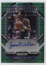 2023-24 Panini Prizm Draft Picks Green Pulsar 7/25 Jamaal Wilkes Auto HOF 06l3