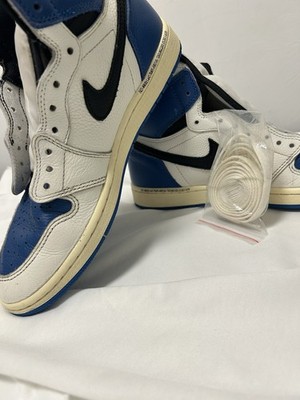 Jordan Air Jordan 1 High Top Travis Scott Blau/Weiß/Schwarz Herren 43 CD4487