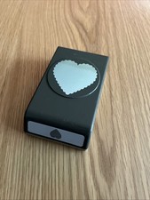 Stampin' Up SCALLOPED HEART PUNCH Retired Punch for Card Making Crafting B2
