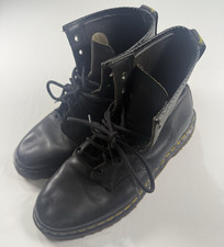 Vintage Dr. Martens 1460 Made in England Black Leather Boots UK 10 US Men 11