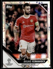 2021-22 Topps Chrome UEFA Champions League #78 Bruno Fernandes Refractor 0502M