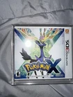Pokémon X Nintendo 3DS New Sealed First Print WITH ACRYLIC CASE