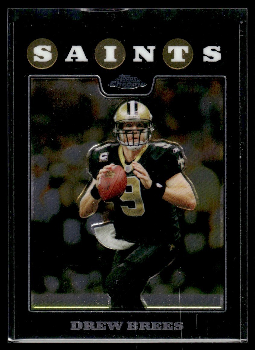 2008 Topps Chrome Drew Brees New Orleans Saints #TC1