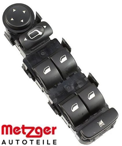 Metzger 0916935 Schalter FüR Fensterheber Schalter Fensterheber FüR Citroen-image