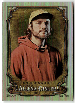 2024 Topps Allen & Ginter MLB No. 270 Eddie Breckenridge Holofoil