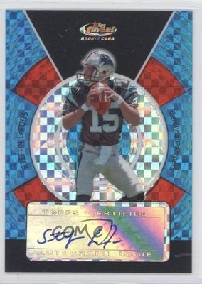 2005 Topps Finest Blue X-Fractor 70/150 Stefan LeFors Rookie Auto RC 0h1
