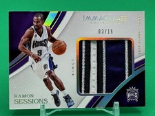 2016-17 Immaculate Collection Ramon Sessions Special MEM Prime #/15 ☘️251