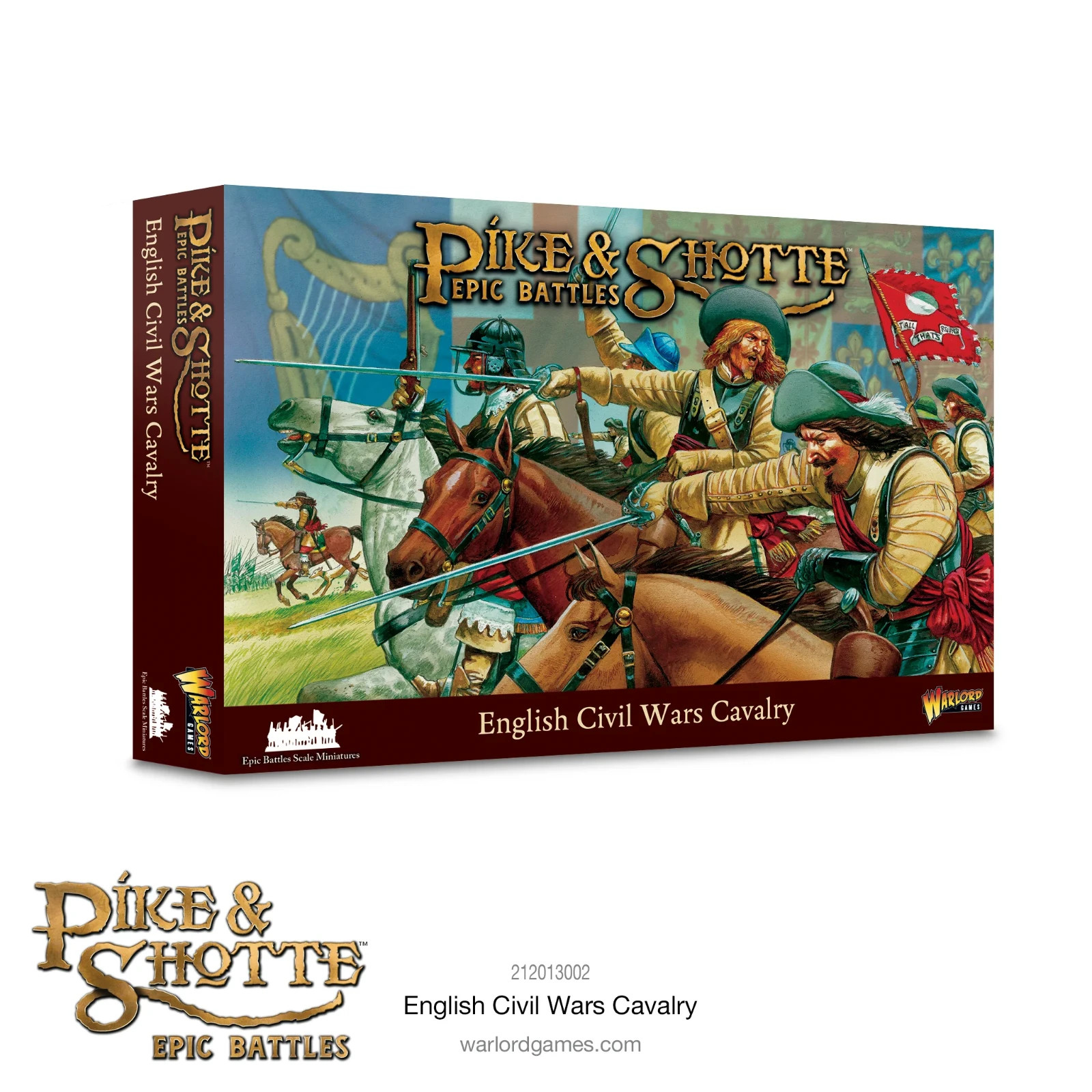 English Civil Wars Cavalry - Pike & Shotte Epic Miniatures Warlord Games