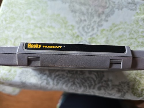 Rocky Rodent (Super Nintendo SNES, 1993) - Authentic - Cartridge Only - Picture 3 of 6