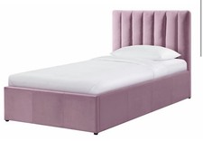 Argos Home Pandora Single End Lift Ottoman Bed Pink