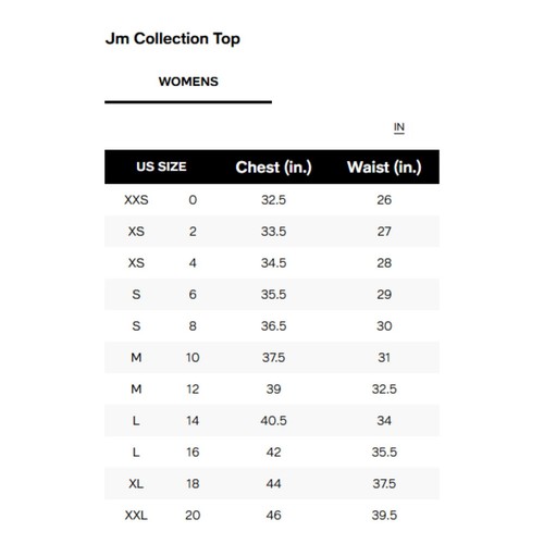 JM Collection Women's Geo-Print Jacquard Swing Top – Mustard Seed Combo, Large - Picture 4 of 4