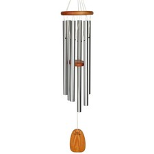 Wind Chime Amazing Grace 40 Medium Silver Outdoor Woodstock AGLS Chimes Outside