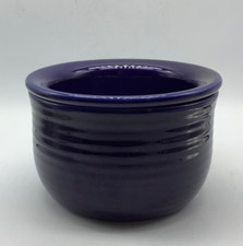 Pete McCleary Pottery  Blue Dipping Bowl, Dip Chiller/Warmer, 2pc Set, 4&rdquo;x6.25&rdquo;