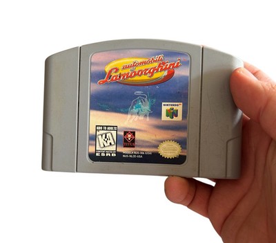 Automobili lamborghini (Nintendo 64) N64 READ