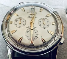 Longines Conquest Heritage Chronograph. Serviced – Box & Papers