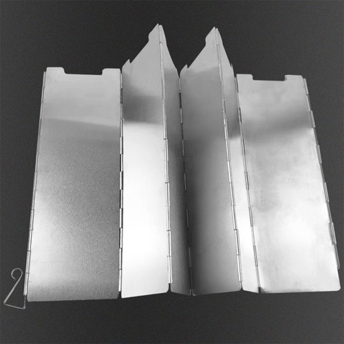 Protector Quemador Pantalla Gas Plegable 16 Hojas con Bolsa para Camping Cocina - Imagen 8 de 12